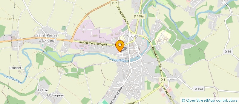 localisation de l'entreprise MONSIEUR NASR LEKEHAL  CIVRAY