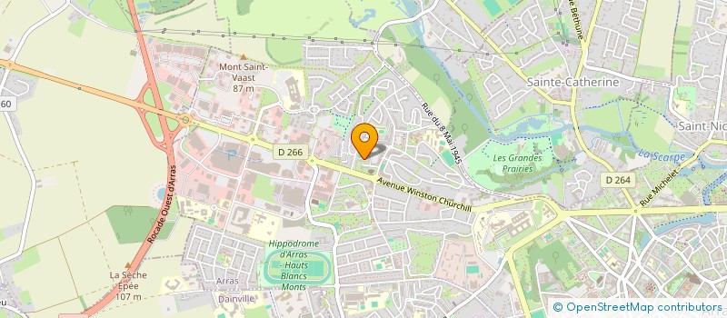 localisation de l'entreprise MONSIEUR NASR MAAREF à ARRAS