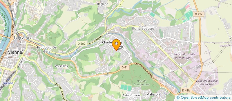 localisation de l'entreprise MONSIEUR NASR MEDJALED à VIENNE