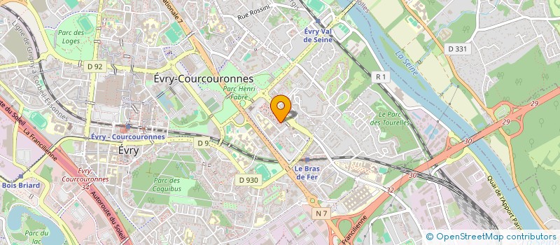 localisation de l'entreprise MONSIEUR NASRALDIN OSMAN IBRAHIM à EVRY-COURCOURONNES