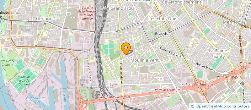 localisation de l'entreprise MONSIEUR NASRATULLAH ANWARI  VENISSIEUX