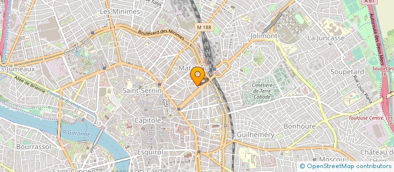 localisation de l'entreprise MONSIEUR NASRATULLAH BADR  TOULOUSE