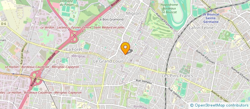 localisation de l'entreprise MONSIEUR NASRATULLAH KARWAN  EYSINES