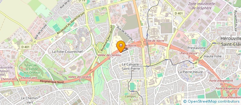 localisation de l'entreprise MONSIEUR NASREDDINE ARFAOUI à CAEN