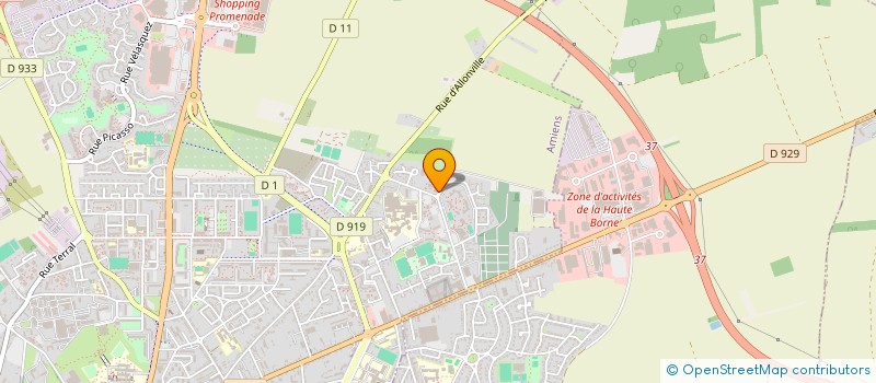 localisation de l'entreprise MONSIEUR NASREDDINE BELKERMI  AMIENS