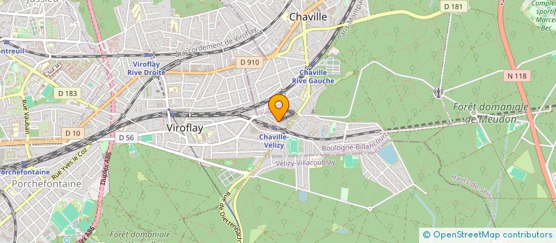 localisation de l'entreprise MONSIEUR NASREDDINE BEN HEFAIEDH à VIROFLAY