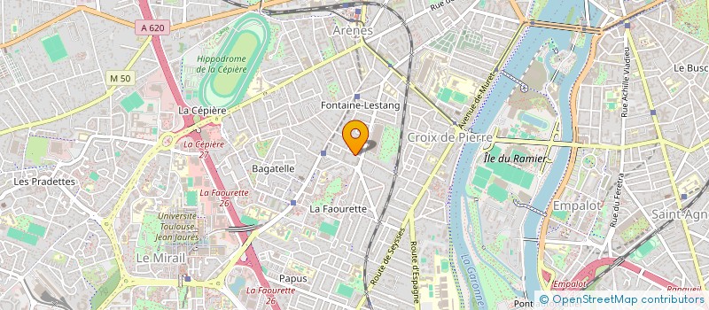 localisation de l'entreprise MONSIEUR NASREDDINE BEN SALAH  TOULOUSE