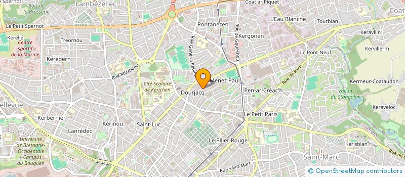 localisation de l'entreprise MONSIEUR NASREDDINE BENANTAR à BREST