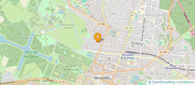 localisation de l'entreprise MONSIEUR NASREDDINE BENMAAZIZ à VERSAILLES