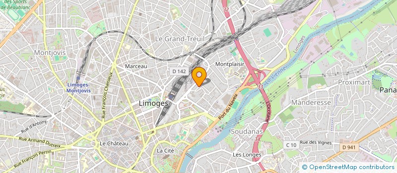 localisation de l'entreprise MONSIEUR NASREDDINE BENMAAZIZ à LIMOGES