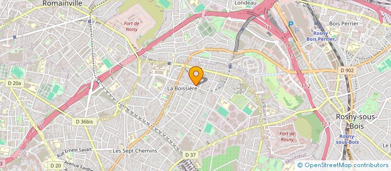 localisation de l'entreprise MONSIEUR NASREDDINE BENNACER à MONTREUIL