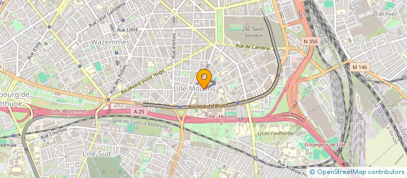 localisation de l'entreprise MONSIEUR NASREDDINE GHOMARI à LILLE