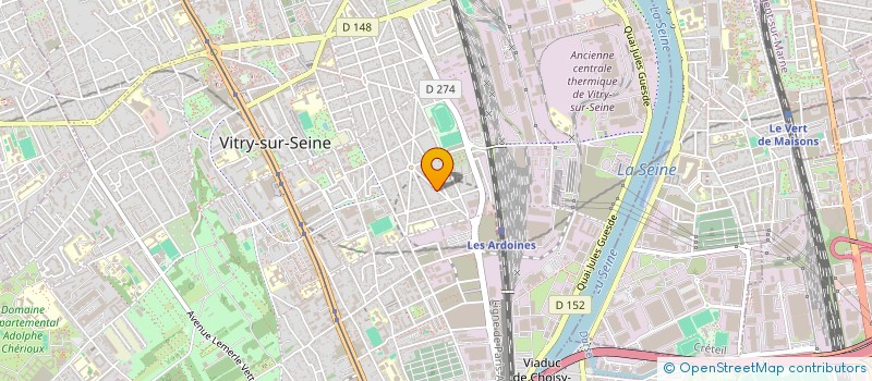 localisation de l'entreprise MONSIEUR NASREDDINE HORRIG  VITRY-SUR-SEINE