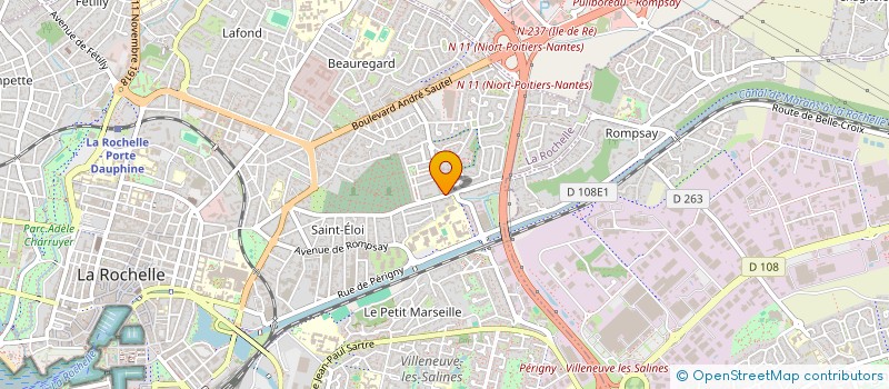 localisation de l'entreprise MONSIEUR NASREDDINE JEMI  LA ROCHELLE