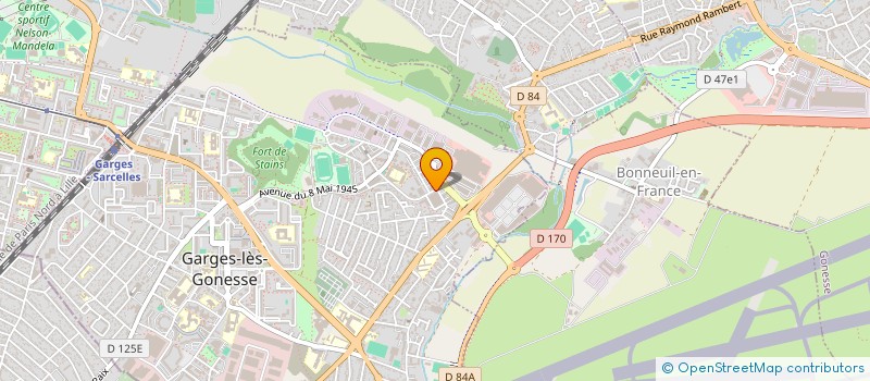 localisation de l'entreprise MONSIEUR NASREDDINE KADDOURI  GARGES-LES-GONESSE