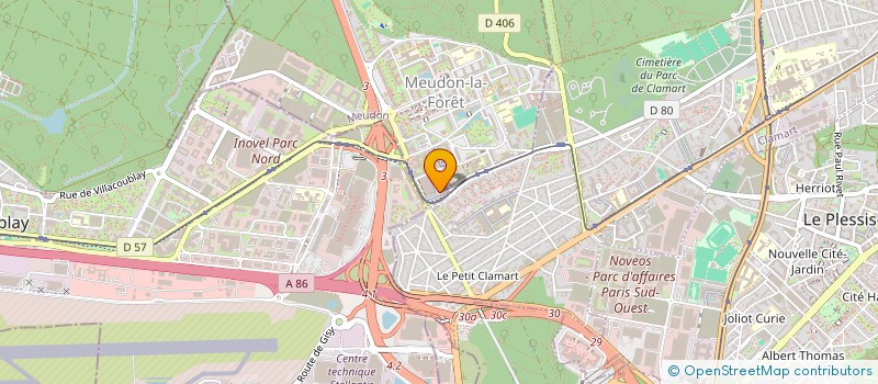 localisation de l'entreprise MONSIEUR NASREDDINE LOUAKHCHE  MEUDON