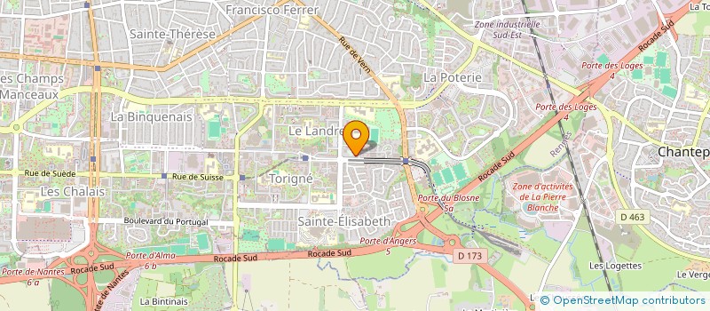 localisation de l'entreprise MONSIEUR NASREDDINE MENNOUR  RENNES