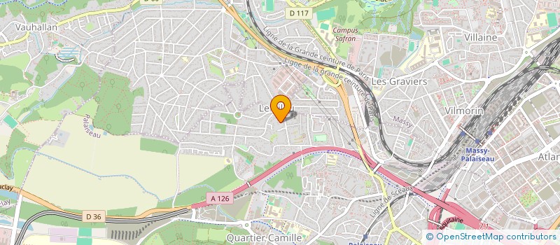 localisation de l'entreprise MONSIEUR NASREDDINE MEZIANE  PALAISEAU