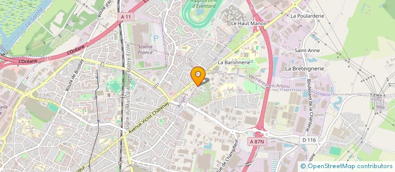 localisation de l'entreprise MONSIEUR NASREDDINE MIMOUN  SAINT-BARTHELEMY-D'ANJOU