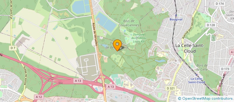 localisation de l'entreprise MONSIEUR NASREDDINE MIR  LA CELLE-SAINT-CLOUD