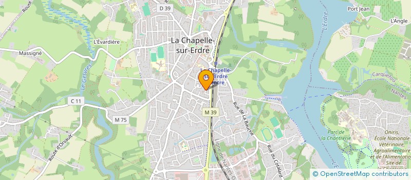 localisation de l'entreprise MONSIEUR NASREDDINE MOKDADI à LA CHAPELLE-SUR-ERDRE