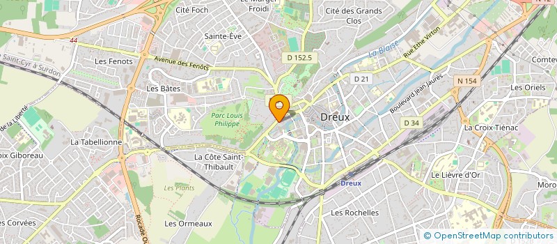 localisation de l'entreprise MONSIEUR NASREDDINE OUKIR à DREUX