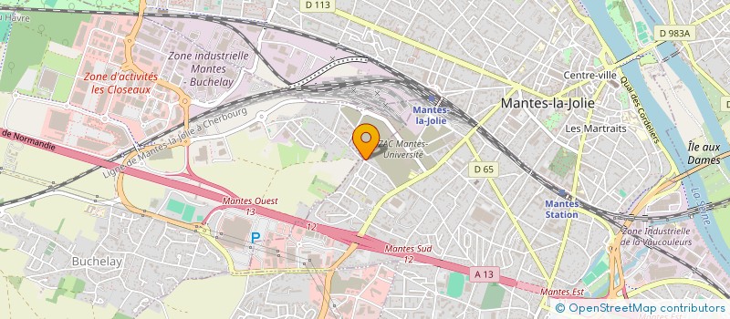 localisation de l'entreprise MONSIEUR NASREDDINE SAIAH à MANTES-LA-VILLE