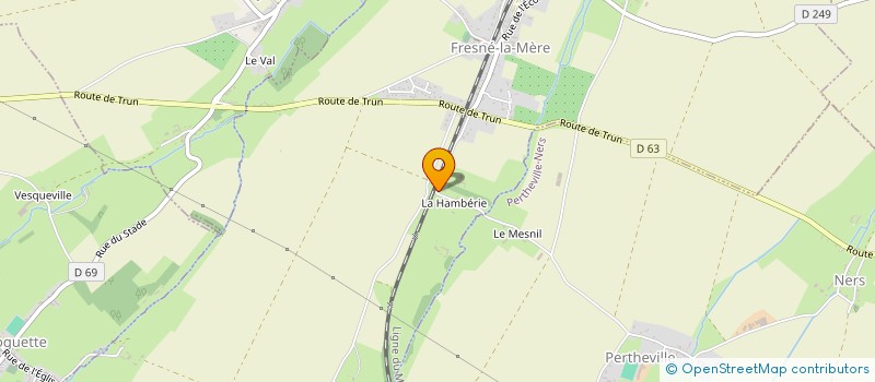 localisation de l'entreprise MONSIEUR NASREDDINE SOUISSI  FRESNE-LA-MERE