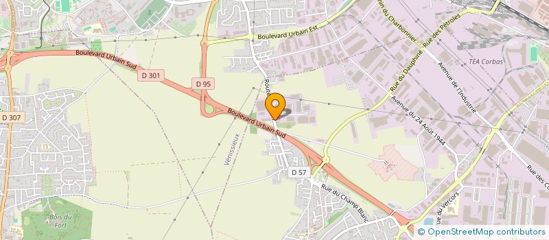 localisation de l'entreprise MONSIEUR NASREDDINE TOUABET à CORBAS