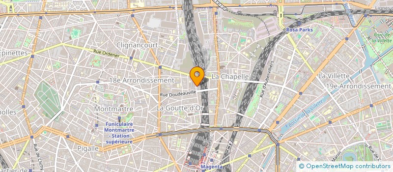 localisation de l'entreprise MONSIEUR NASREDINE BENAHMED  PARIS