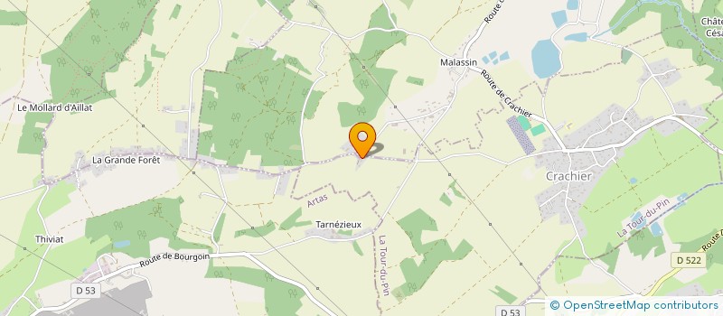 localisation de l'entreprise MONSIEUR NASREDINE BENGOUA  CRACHIER