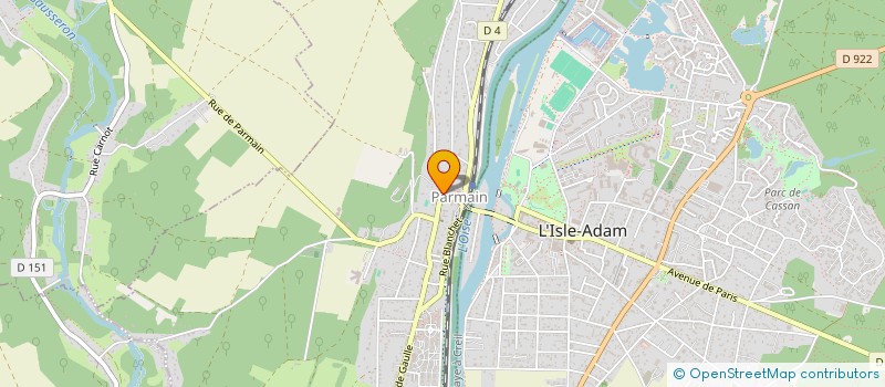 localisation de l'entreprise MONSIEUR NASREDINE KOHILI  PARMAIN