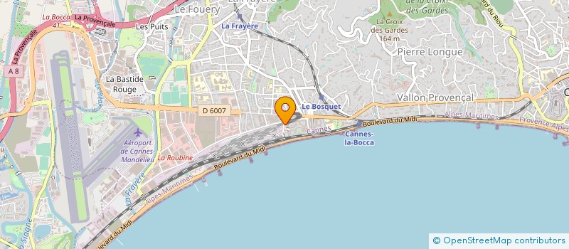 localisation de l'entreprise MONSIEUR NASREDINE LAMRI à CANNES