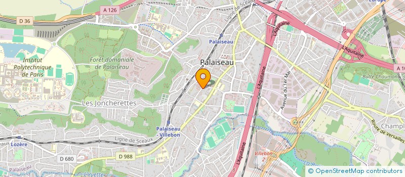 localisation de l'entreprise MONSIEUR NASRI MECHICHE  PALAISEAU