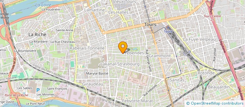 localisation de l'entreprise MONSIEUR NASRI MESSARA  TOURS