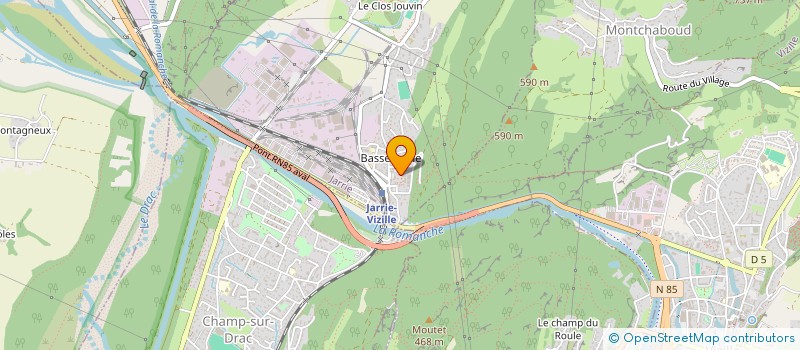 localisation de l'entreprise MONSIEUR NASRI MOUSSA  JARRIE