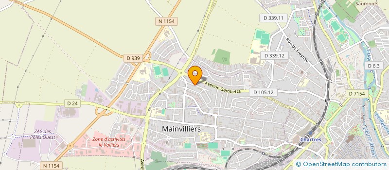 localisation de l'entreprise MONSIEUR NASRODIN GOHARI à MAINVILLIERS
