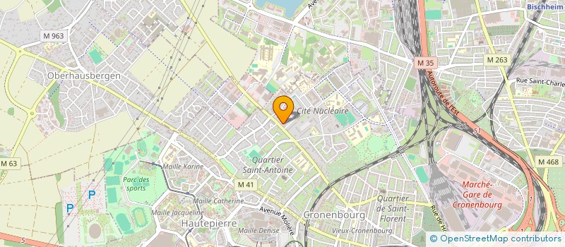 localisation de l'entreprise MONSIEUR NASRUDI SUGATIEV à STRASBOURG