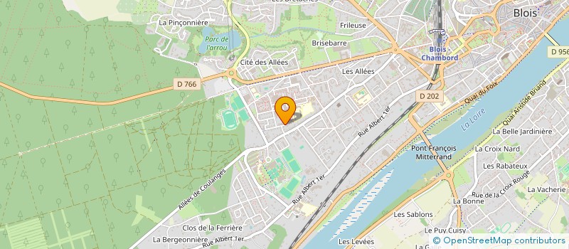 localisation de l'entreprise MONSIEUR NASRULLAH NIAZI  BLOIS