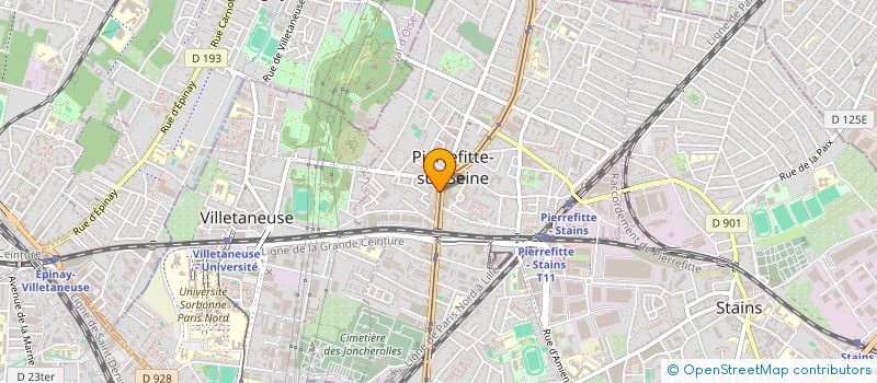 localisation de l'entreprise MONSIEUR NASRULLAH SAHAK à PIERREFITTE-SUR-SEINE