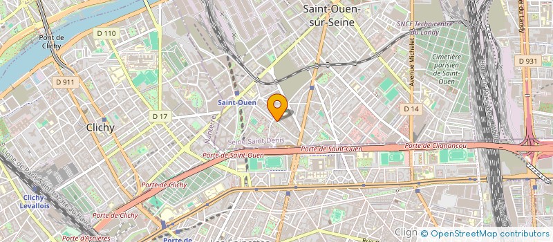 localisation de l'entreprise MONSIEUR NASRULLAH ZADRAN  SAINT-OUEN-SUR-SEINE