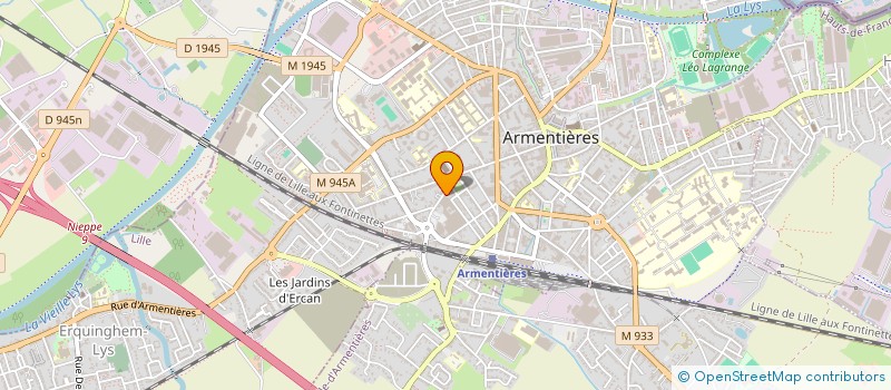 localisation de l'entreprise MONSIEUR NASSALAH BOUSSAID  ARMENTIERES