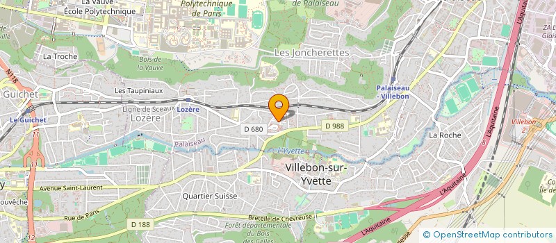 localisation de l'entreprise MONSIEUR NASSAR ALI-RACHEDI  PALAISEAU