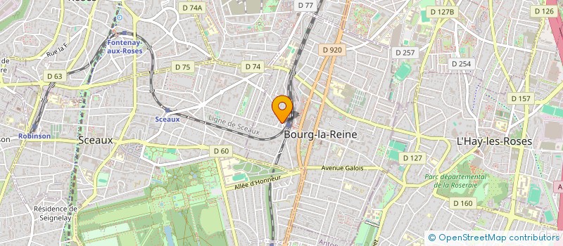 localisation de l'entreprise MONSIEUR NASSAR BOURMA à BOURG-LA-REINE