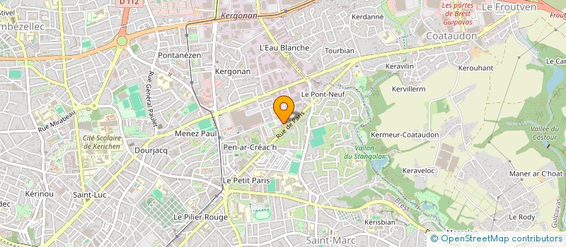localisation de l'entreprise MONSIEUR NASSER ABDELKADER à BREST