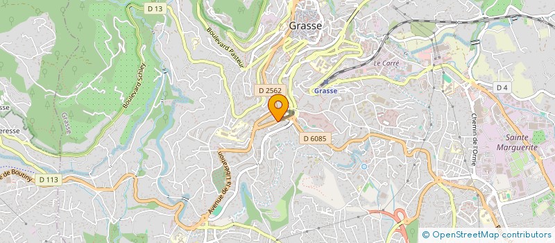 localisation de l'entreprise MONSIEUR NASSER ADJIMI  GRASSE