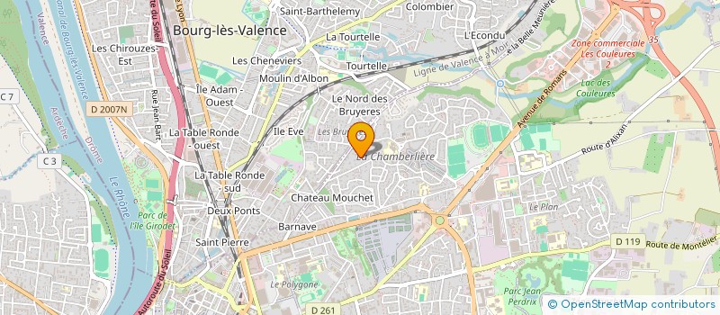 localisation de l'entreprise MONSIEUR NASSER AIT-ZAI  VALENCE