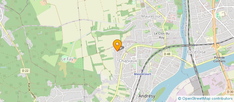 localisation de l'entreprise MONSIEUR NASSER ALI  ANDRESY