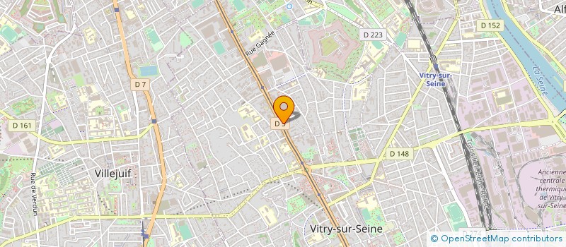 localisation de l'entreprise MONSIEUR NASSER ALLAH AISSANI à VITRY-SUR-SEINE