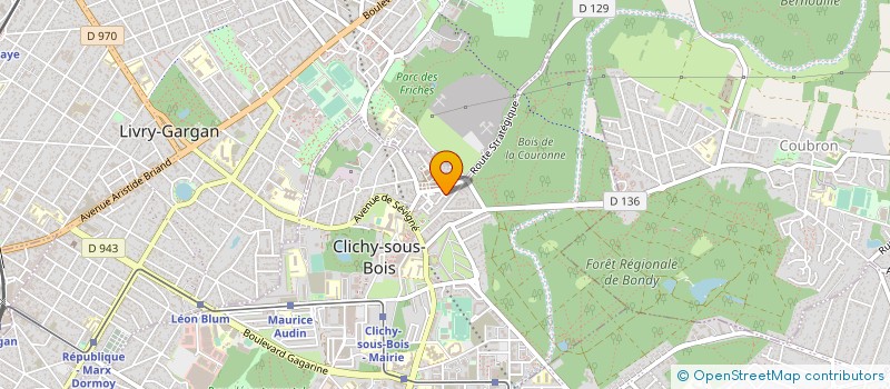 localisation de l'entreprise MONSIEUR NASSER AMRANI à CLICHY-SOUS-BOIS